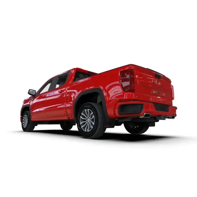 Rally Armor 19-24 GMC Sierra 1500 AT4 Black UR Mud Flap w/ Metallic Logo - Body & Protection