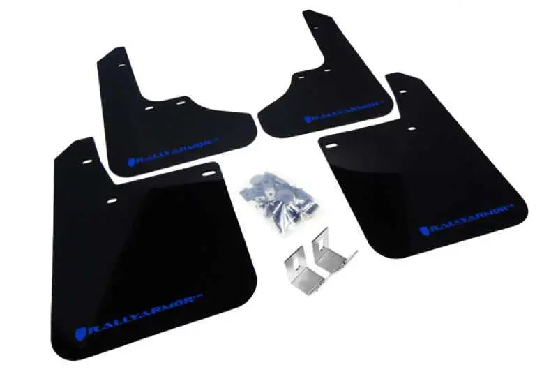 Rally Armor Rally Armor 1993-2001 Subaru Impreza UR Black Mud Flap w/ Blue Logo