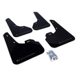 Rally Armor 2010+ Mazda3/Speed3 UR Black Mud Flap w/ Silver Logo 