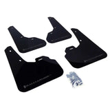 Rally Armor 2010+ Mazda3/Speed3 UR Black Mud Flap w/ Silver Logo 