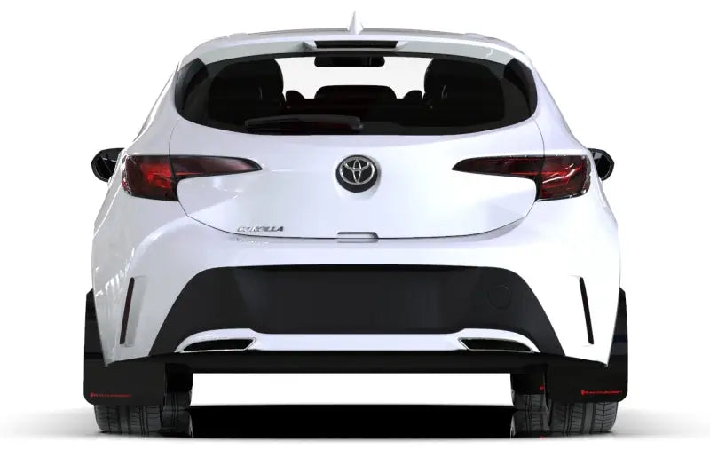 Rally Armor 2019-20 Toyota Corolla Black UR Mud Flap Grey Logo - Truck & Automotive
