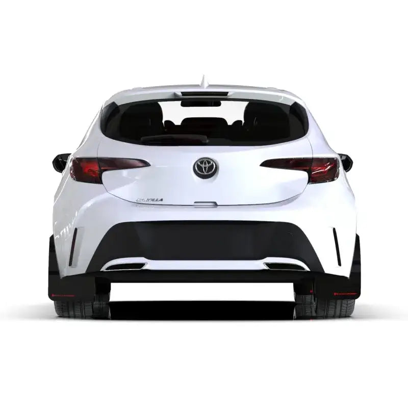 Rally Armor 2019-20 Toyota Corolla Black UR Mud Flap Grey Logo - Truck & Automotive