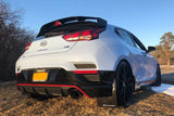 Rally Armor 2019+ Hyundai Veloster N UR Black Mud Flap w/ Performance Blue Logo 