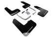 Rally Armor Rally Armor 2019+ Hyundai Veloster N UR Black Mud Flap w/ White Logo