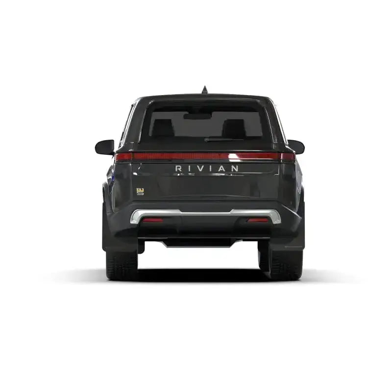 Rally Armor 2022 + Rivian R1S Black UR Mud Flap w/ Metallic Logo - Body & Protection
