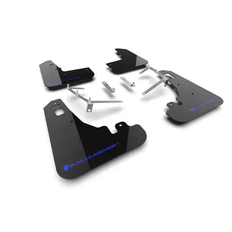 Rally Armor 2022 + Subaru BRZ / Toyota GR86 Black UR Mud Flap w/ Blue Logo - Body & Protection