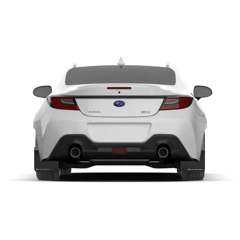 Rally Armor 2022 + Subaru BRZ / Toyota GR86 Black UR Mud Flap w/ Red Logo - Body & Protection