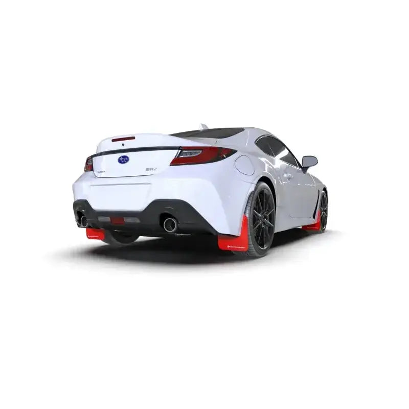 Rally Armor 2022 + Subaru BRZ / Toyota GR86 Red UR Mud Flap w/ Black Logo - Body & Protection