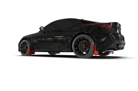 Rally Armor 2022 + Subaru BRZ / Toyota GR86 Red UR Mud Flap w/ Black Logo - Body & Protection