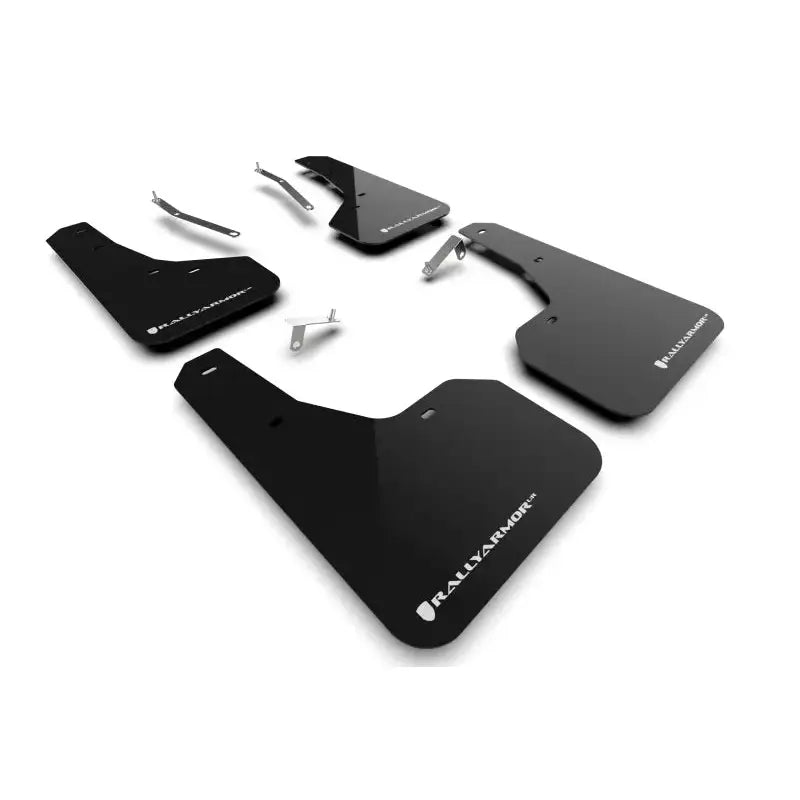Rally Armor 2022 Subaru Forester (Incl. Wilderness) UR Black Mud Flap w/ White Logo - Truck & Automotive