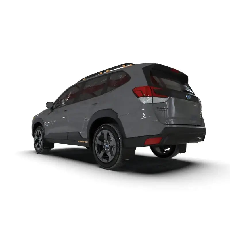 Rally Armor 2022 Subaru Forester (Incl. Wilderness) UR Black Mud Flap w/ White Logo - Truck & Automotive
