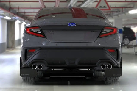Rally Armor 2022 + Subaru WRX Black UR Mud Flap Altered Font Met. Blk Logo - Body & Protection