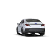 Rally Armor 2022 Subaru WRX Black UR Mud Flap w/ White Logo - Truck & Automotive