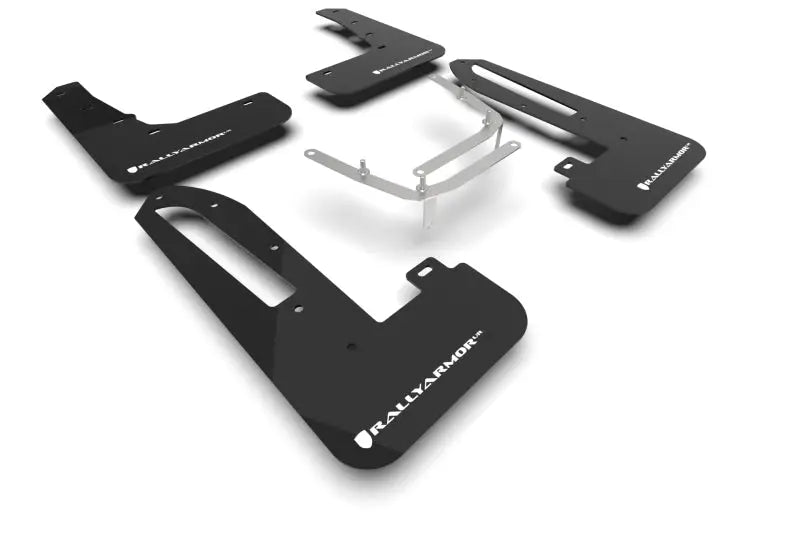 Rally Armor 2023 + Honda Civic Type R Black Mud Flap White Logo - Truck & Automotive