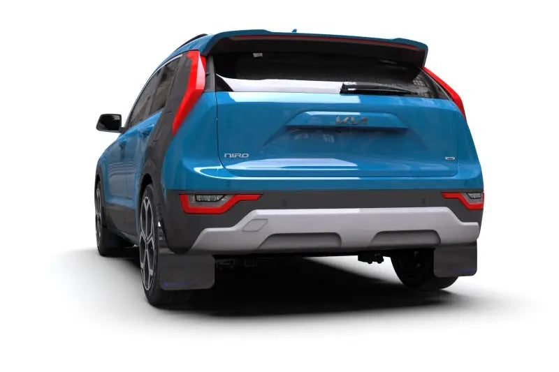 Rally Armor 2023 Kia Niro SG2 Black UR Mud Flap Dark Grey Logo - Truck & Automotive