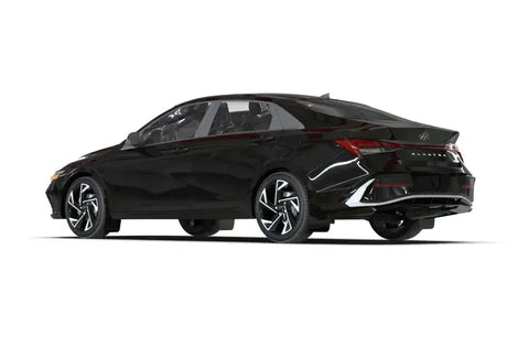 Rally Armor 2024 Hyundai Elantra Black Mud Flap Metallic Logo - Body & Protection