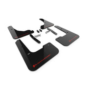 Rally Armor 2024 Hyundai Elantra Black Mud Flap Red Logo - Body & Protection