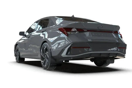 Rally Armor 2024 Hyundai Elantra N Line Black Mud Flap w/ Grey Logo - Body & Protection