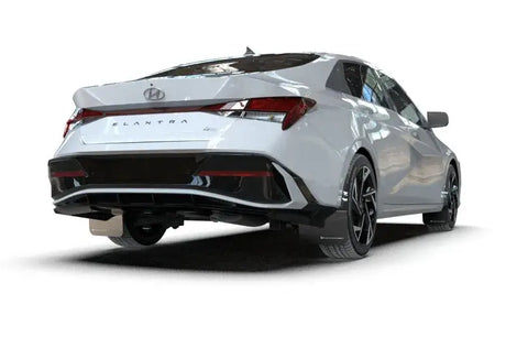 Rally Armor 2024 + Hyundai Elantra N Line Black Mud Flap w/ Red Logo - Body & Protection
