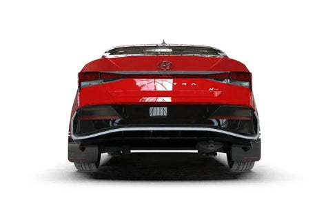 Rally Armor 2024 + Hyundai Elantra N Line Black Mud Flap w/ Red Logo - Body & Protection