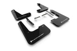 Rally Armor 2024 + Hyundai Elantra N Line Black Mud Flap w/ White Logo - Body & Protection