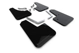 Rally Armor - 2024 Mazda CX-50 Black UR Mud Flap W/Grey Logo (Will Not Fit CX-5) - Body & Protection