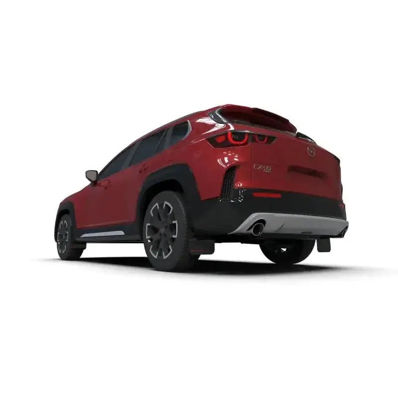 Rally Armor - 2024 Mazda CX-50 Black UR Mud Flap W/Grey Logo (Will Not Fit CX-5) - Body & Protection