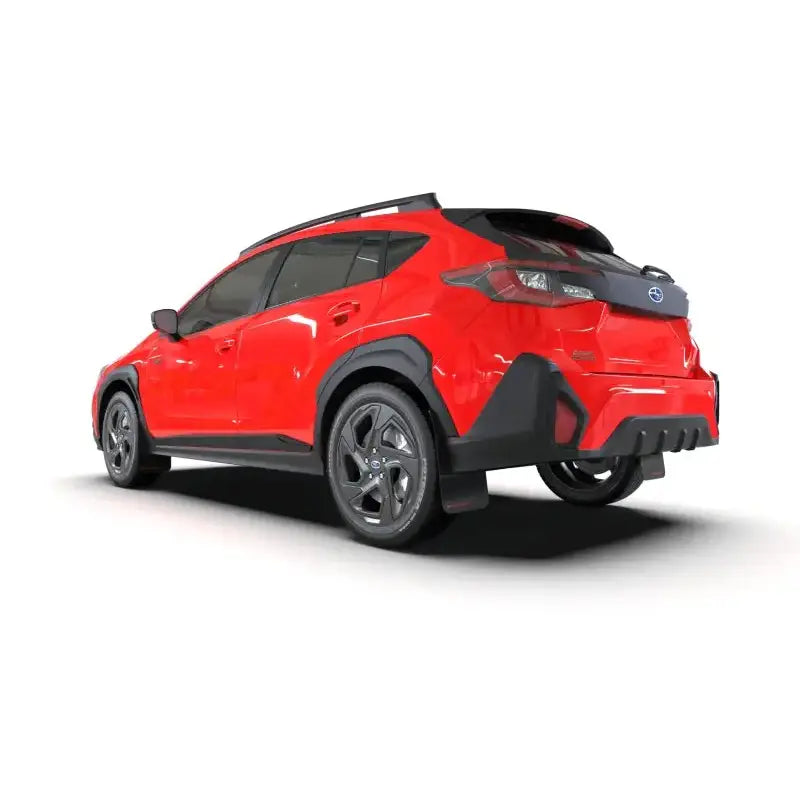 Rally Armor 2024 Subaru Crosstrek Black UR Mud Flap Grey Logo