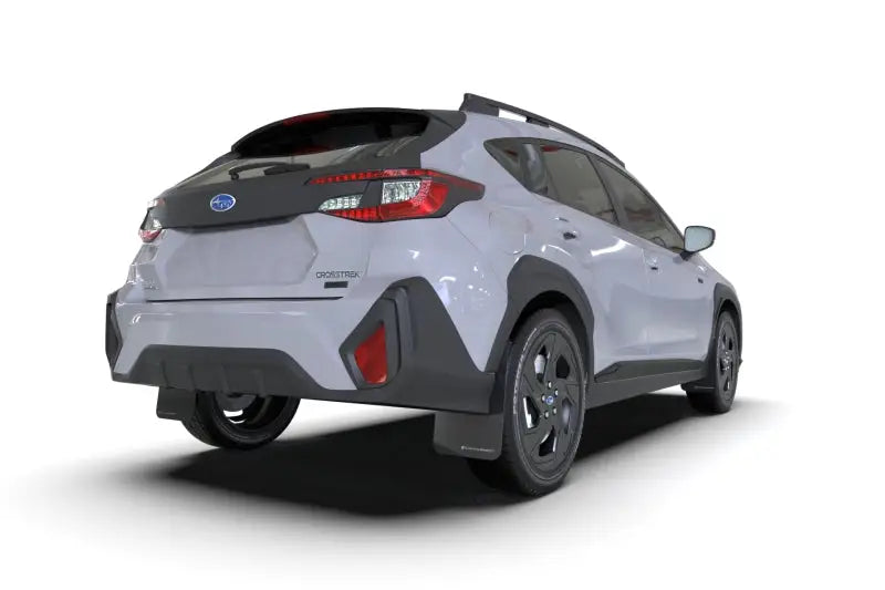 Rally Armor 2024 Subaru Crosstrek Black UR Mud Flap Red Logo - Truck & Automotive