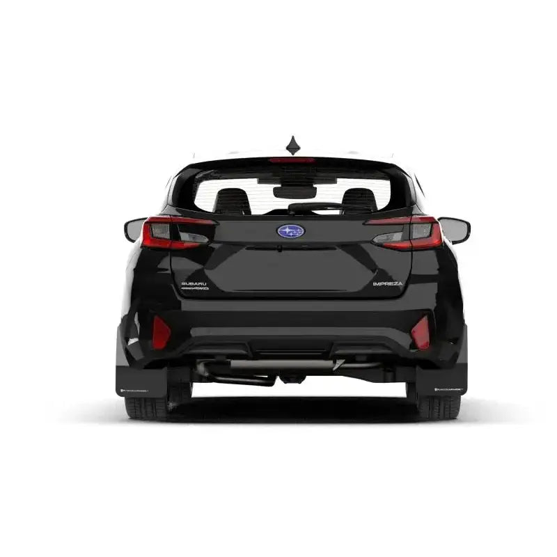 Rally Armor 2024 Subaru Impreza Black UR Mud Flap w/ Grey Logo - Body & Protection