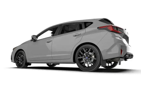 Rally Armor 2024 Subaru Impreza Black UR Mud Flap w/ Red Logo - Body & Protection