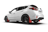 Rally Armor 2024 Subaru Impreza Black UR Mud Flap w/ Red Logo - Body & Protection