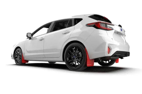 Rally Armor 2024 Subaru Impreza Black UR Mud Flap w/ Red Logo - Body & Protection