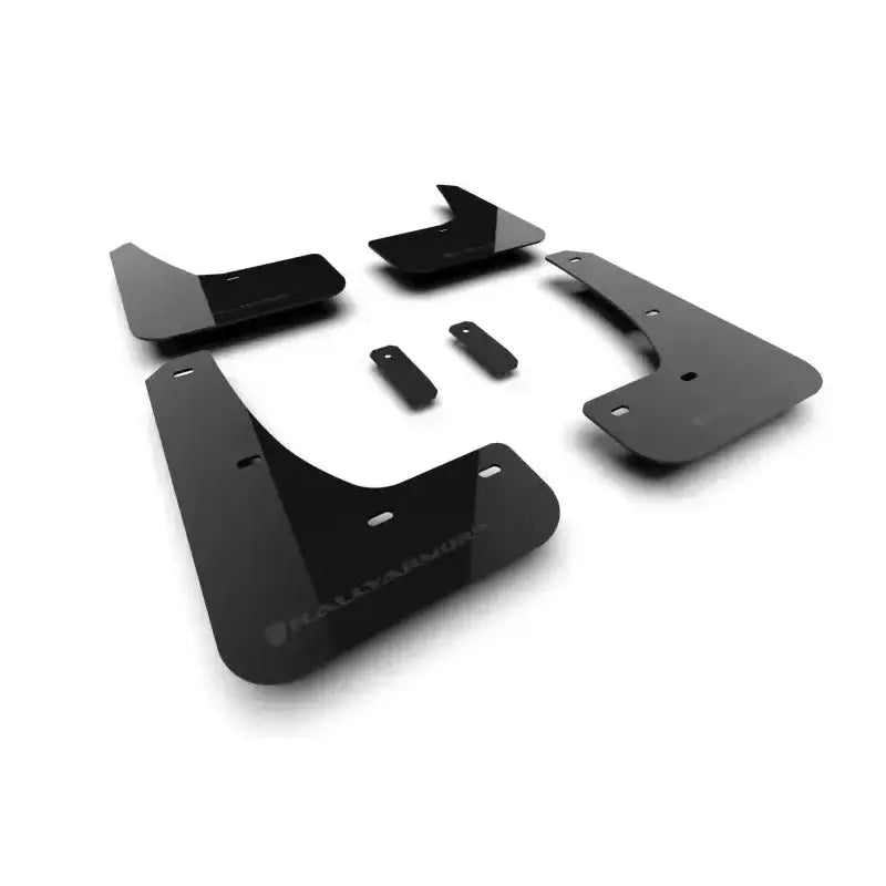 Rally Armor 2024 Tesla Model 3 Highland Black UR Mud Flap Dark Grey Logo - Body & Protection