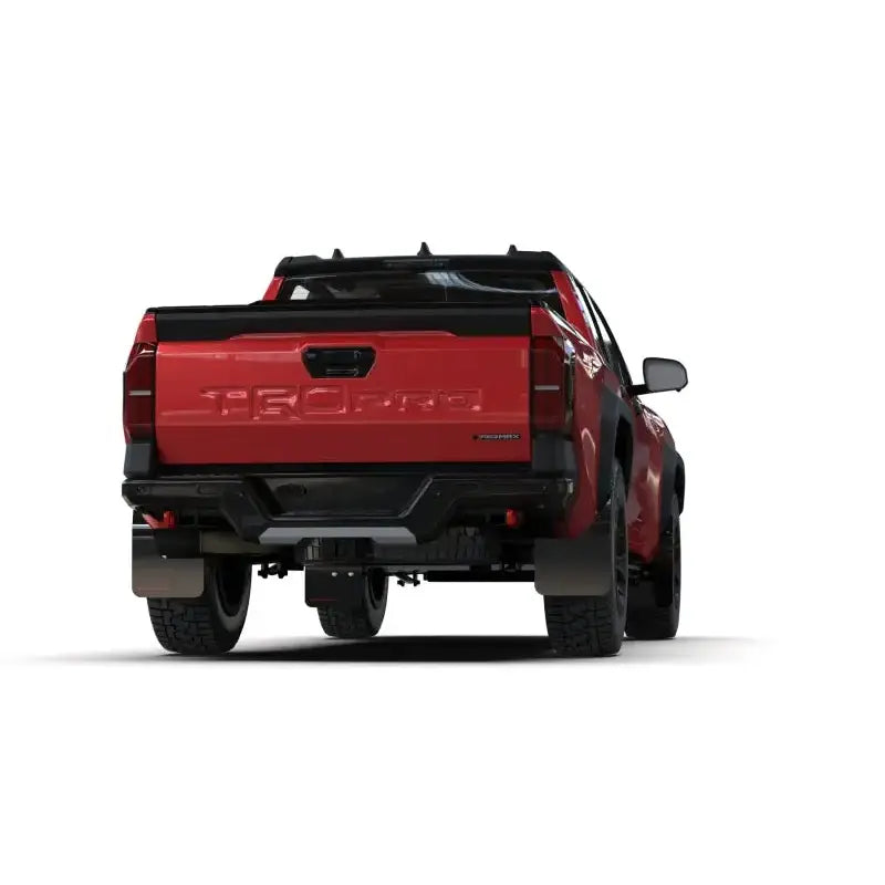 Rally Armor 2024 Toyota Tacoma Gen 4 Black UR Mud Flap w/Red Logo - Body & Protection