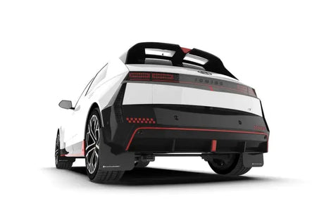 Rally Armor 2025 Hyundai Ioniq 5 N Black Mud Flap w/ Red Logo - Body & Protection