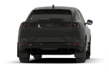 Rally Armor 21-24 Ford Mustang Mach-E/GT/Rally Black UR Mud Flap w/Dark Grey Logo - Body & Protection