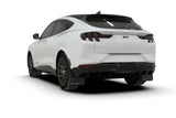 Rally Armor 21-24 Ford Mustang Mach-E/GT/Rally Black UR Mud Flap w/Dark Grey Logo - Body & Protection