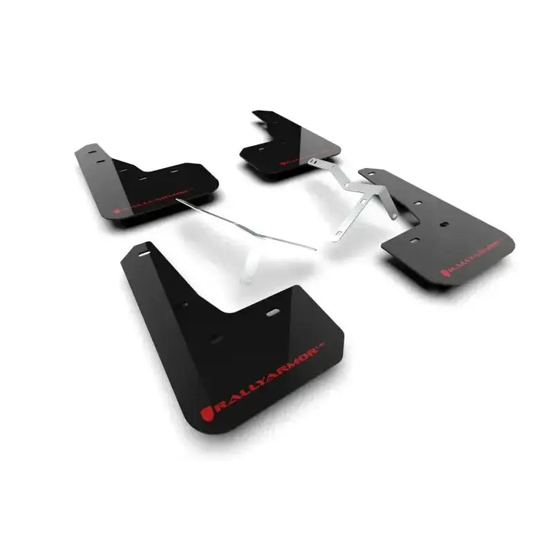 Rally Armor 23-24 Acura Integra + A-Spec Black UR Mud Flap W/Red Logo (No Drilling Req.) - Body & Protection