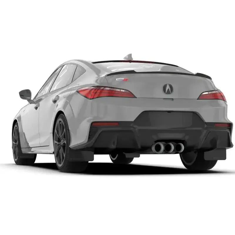 Rally Armor 23-24 Acura Integra + A-Spec Black UR Mud Flap W/Red Logo (No Drilling Req.) - Body & Protection