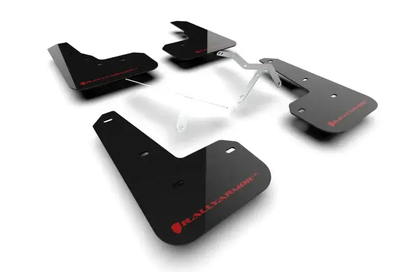 Rally Armor 23-24 Acura Integra Type S Black Mud Flap w/ White Logo - Body & Protection