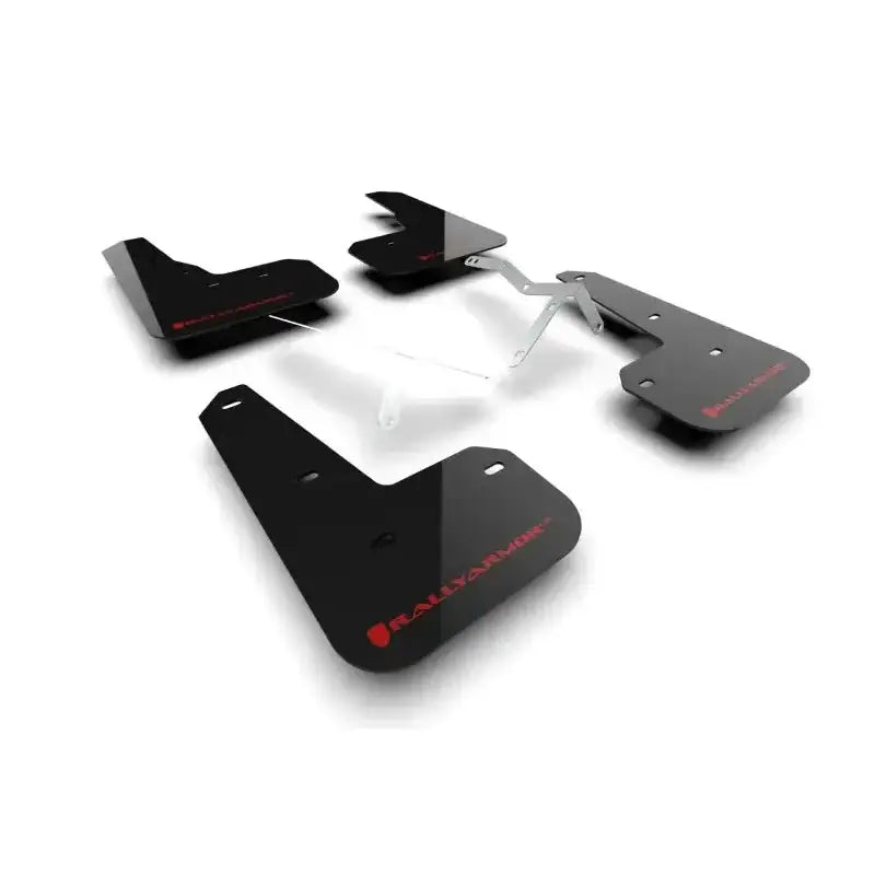 Rally Armor 23-24 Acura Integra Type S Black Mud Flap w/ White Logo - Body & Protection
