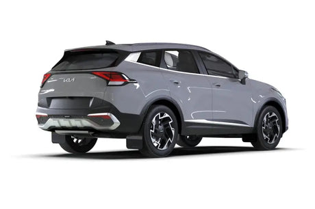 Rally Armor 23-24 Kia Sportage Black UR Mud Flap w/ Dark Grey Logo - Body & Protection