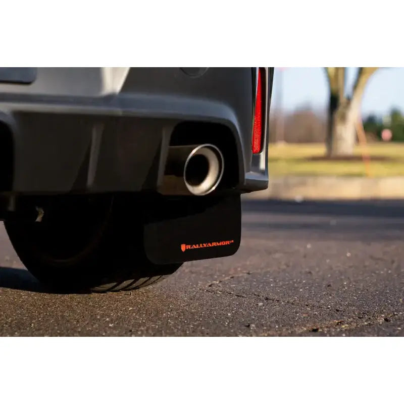 Rally Armor 23-24 Toyota GR Corolla Black Mud Flap w/ Light Blue Logo - RV and Auto Parts