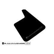 Rally Armor Rally Armor Larger Universal fitment (No Hardware) UR Plus Black Mud Flap w/ Grey Logo