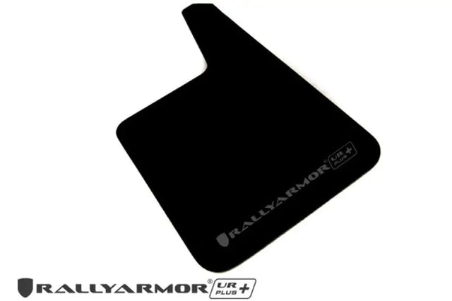 Rally Armor Rally Armor Larger Universal fitment (No Hardware) UR Plus Black Mud Flap w/ Grey Logo