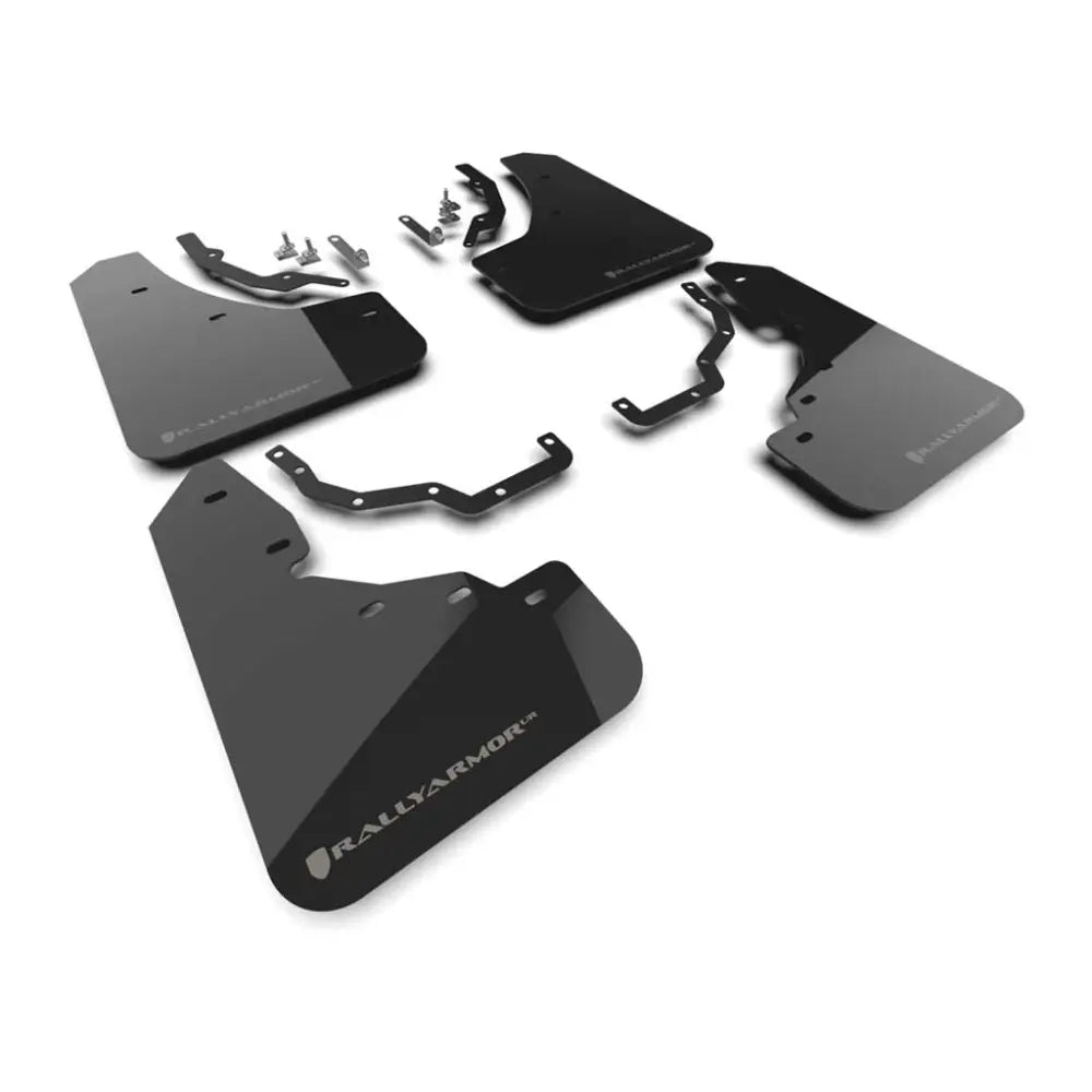 Rally Armor LLC MF162-UR-Black-Silver - Black Silver