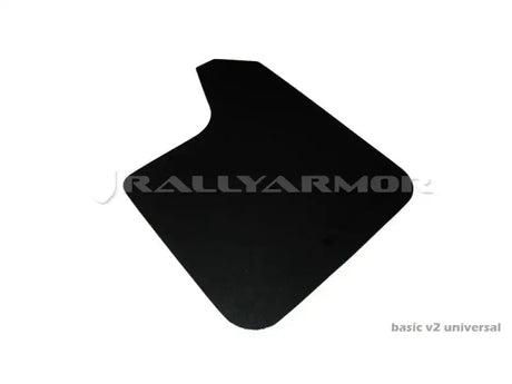 Rally Armor Universal Basic Mud Flap w/ Red Logo - Pair - Body & Protection