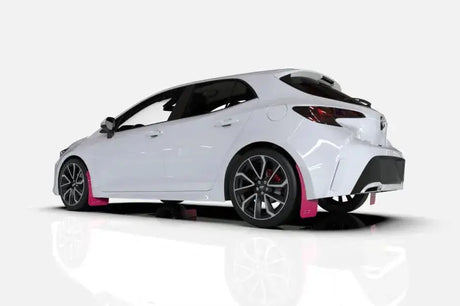 Rally Armor Universal Fit (No Hardware/Mounting Holes) Pink Mud Flap BCE Logo - Body & Protection
