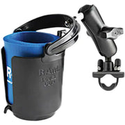 RAM-B-132R Self Leveling Cup Holder & Cozy W/Zinc Coated U Bolt Base